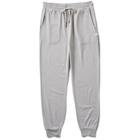 Vuori Pants - Vuori Performance Jogger, Women's, Pale Heather Gray, Size Small